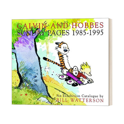 英文原版 Calvin and Hobbes: Sunday Pages 1985-1995 卡尔文与跳跳虎 英文版 进口英语原版书籍