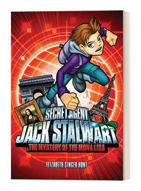 英文原版 Secret Agent Jack Stalwart Book 3 秘密特工之法国篇 英文版 进口英语原版书籍