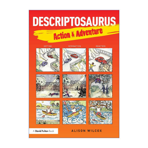 英文原版 Descriptosaurus Action & Adventure 创造性写作之冒险故事 英文版 进口英语原版书籍