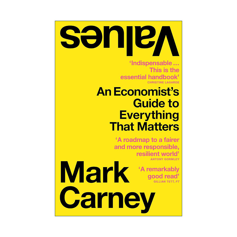 英文原版 Values 选择 如何面对我们的价值观危机 前英国加拿大央行行长 马克?卡尼 英文版 进口英语原版书籍