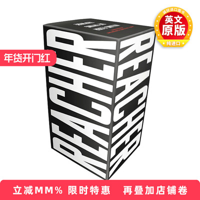 英文原版小说 Lee Child Jack Reacher Books 1-3 李·查尔德·杰克·里奇书1-3 英文版 进口英语原版书籍