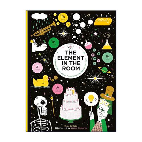 英文原版 The Element in the Room 房间里的元素 儿童STEM科普百科绘本 Mike Barfield 入围蓝彼得奖 英文版 进口英语原版书籍