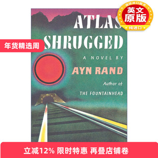英文原版 Atlas Shrugged 阿特拉斯耸耸肩 纪念收藏版 Ayn Rand安·兰德 英文版 进口英语原版书籍