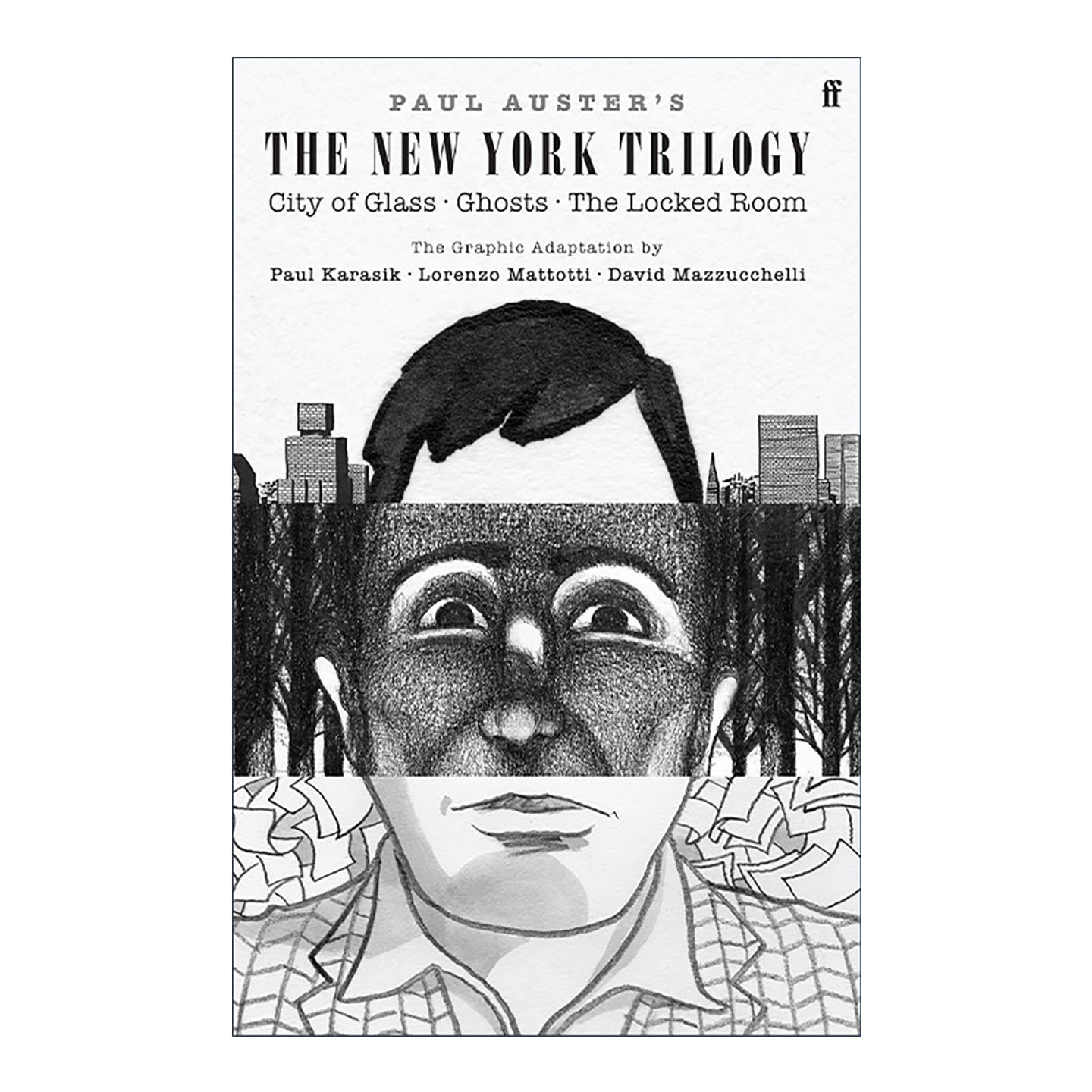 英文原版 The New York Trilogy Graphic Novel 保罗·奥斯特 纽约三部曲 改编漫画 精装 意大利艺术家Lorenzo Mattotti 美国漫画