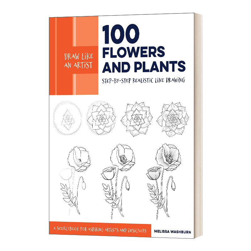 像艺术家一样绘画100种花草