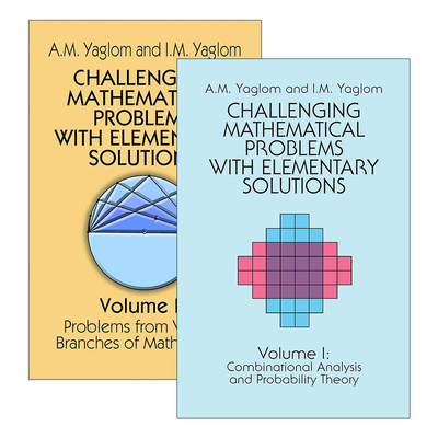 英文原版 Challenging Mathematical Problems with Elementary Solutions 具有初等解法的挑战性数学问题2册 英文版 进口原版书籍