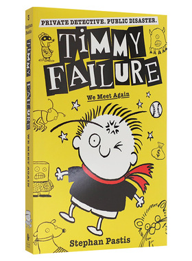 英文原版 Timmy Failure We Meet Again?囧侦探提米3 再次相见 儿童章节冒险小说书 小侦探文字书 英文版 进口英语书籍