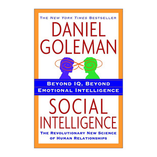 Daniel 书籍 Intelligence 进口英语原版 英文版 Goleman 社交商 影响你一生 情商2 Social 英文原版