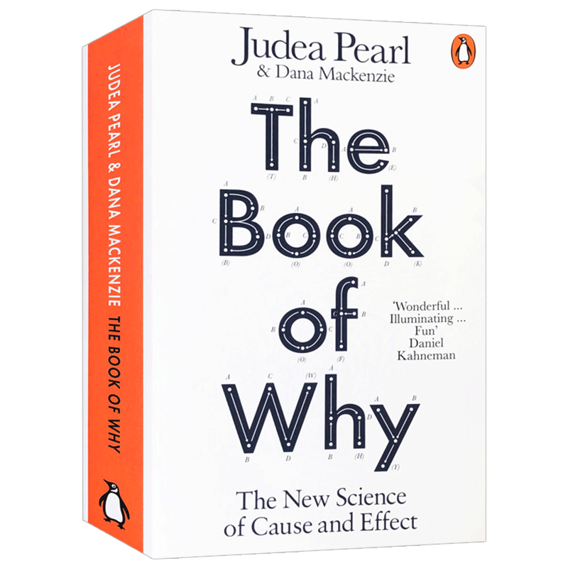 为什么 关于因果关系的新科学 英文原版 The Book of Why 计算机网络 人工智能 图灵奖得主 朱迪亚珀尔 英文版原版书籍 进口英语书