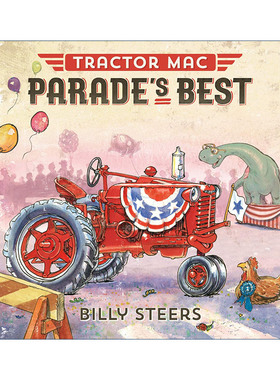 英文原版 Tractor Mac Parade's Best 红色大拖拉机麦克 花车游行 精装绘本 英文版 进口英语原版书籍
