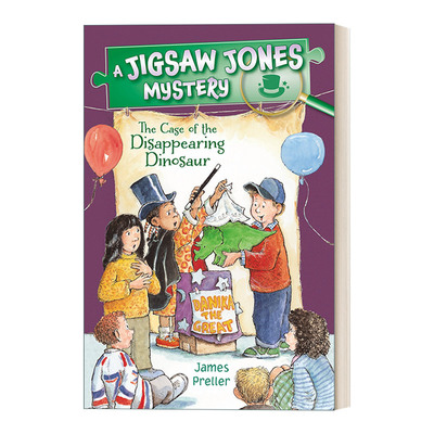 英文原版 Jigsaw Jones The Case of the Disappearing Dinosaur 小侦探琼斯系列 英文版 进口英语原版书籍