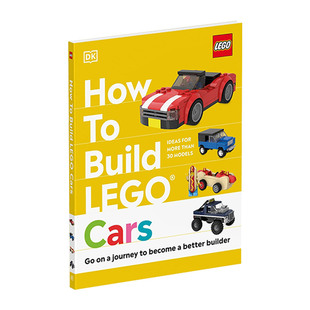 Build LEGO 进口英语原版 How 书籍儿童全英语书 英文版 如何搭建乐高汽车 英文原版 Cars