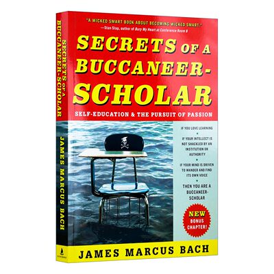 英文原版 Secrets of a Buccaneer-Scholar 学习要像加勒比海盗 英文版 进口英语原版书籍