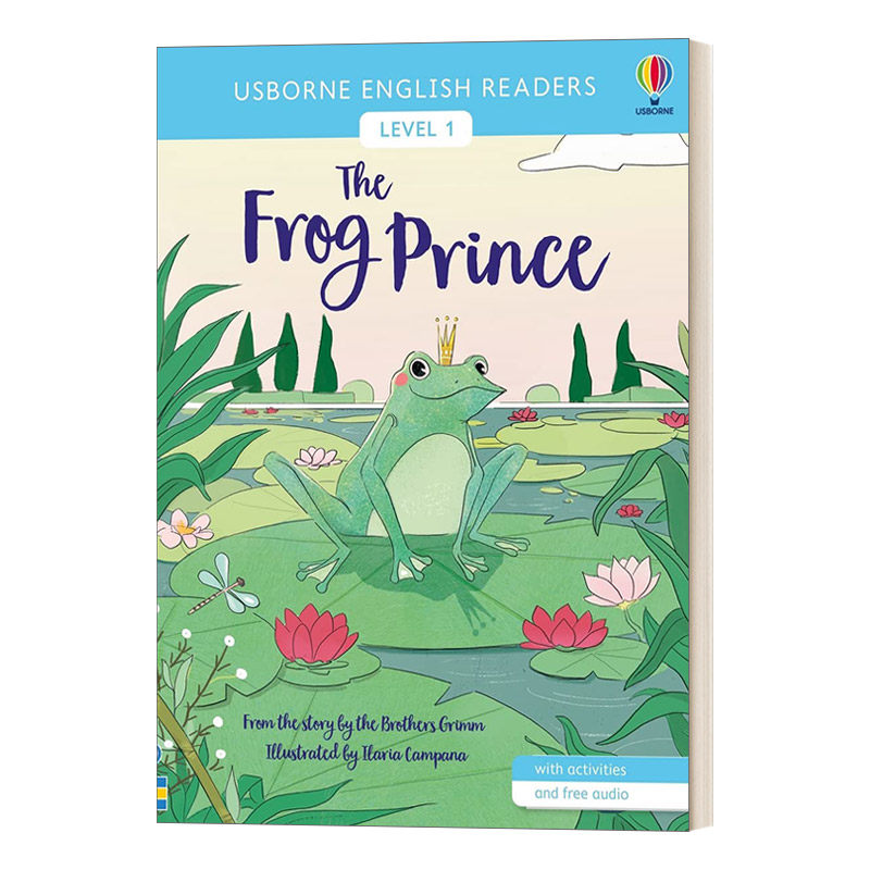 英文原版 english readers level 1 the frog prince 分级阅读1 青蛙