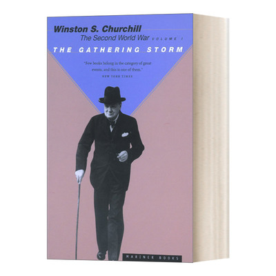 英文原版 The Gathering Storm 第二次世界大战回忆录卷一 丘吉尔 英文版 进口英语原版书籍