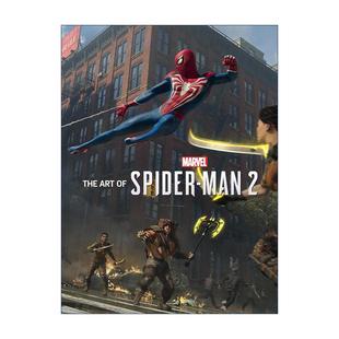 英文原版 精装 漫威蜘蛛侠2 游戏艺术设定集 Marvel Spider 书籍 英文版 进口英语原版 Man 黑马漫画 索尼 收藏版 Art The
