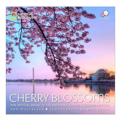 英文原版 Cherry Blossoms 美国华盛顿国家樱花节官方纪念图册 国家地理出品 200多幅照片 樱花历史科普知识 进口英语原版书籍
