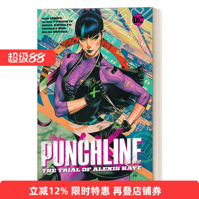 英文原版 Punchline The Trial of Alexis Kaye DC漫画 新角色笑点合集 精装收藏版 James Tynion IV 英文版 进口英语原版书籍