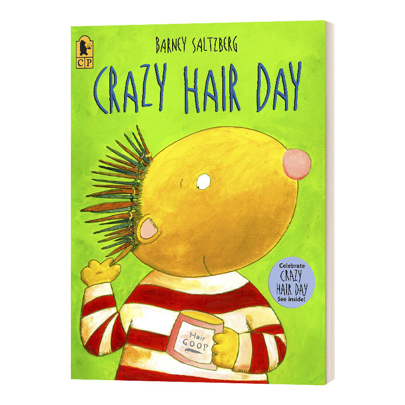 英文原版 crazy hair day 疯狂发型日 5-8岁儿童服饰教育主题绘本