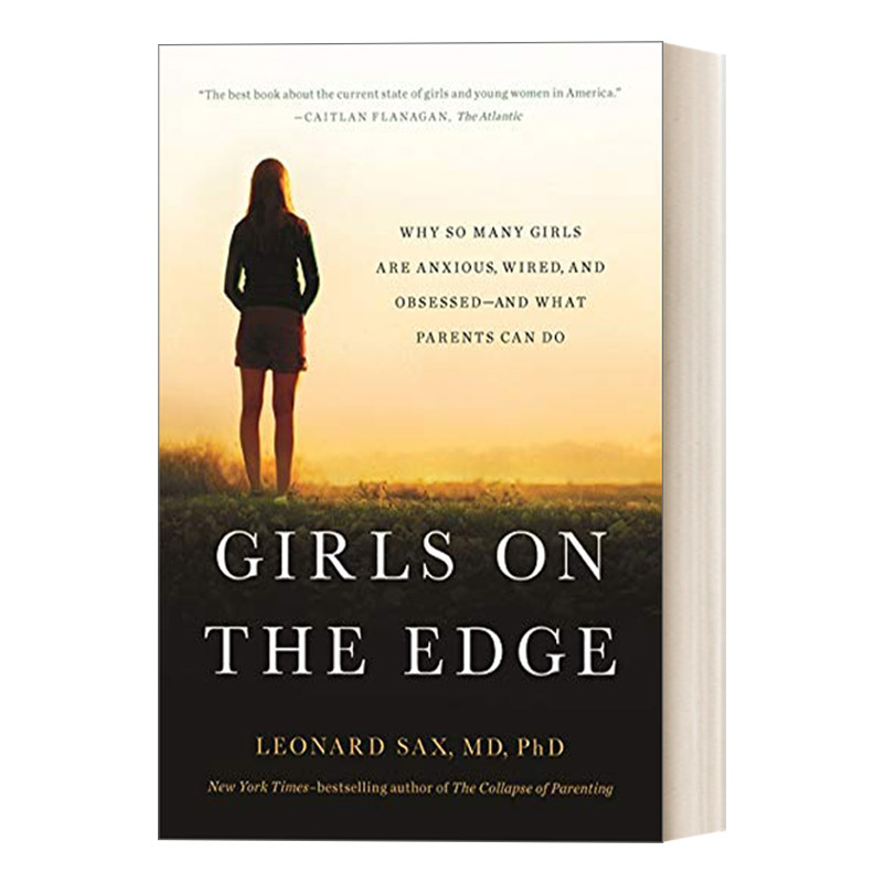 英文原版 Girls on the Edge 养育女孩 为什么这么多女孩焦虑 紧张和痴迷 父母该怎么做 英文版 进口英语原版书籍