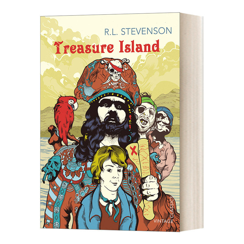 英文原版 treasure island 金银岛 儿童经典 英文版 进口英语原版书籍