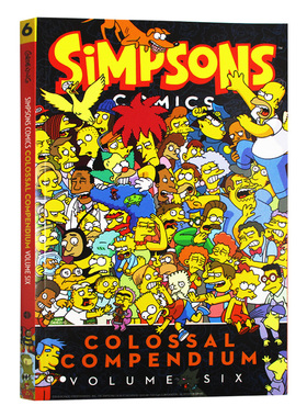 辛普森漫画大全6 英文原版 Simpsons Comics Colossal Compendium Volume 6 英文版 进口原版英语漫画书籍 Matt Groening