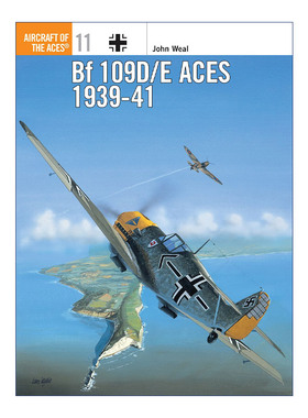 英文原版 Bf 109D/E Aces 1939–41 二战德国Bf 109D E战斗机 王牌飞行员系列 英文版 进口英语原版书籍