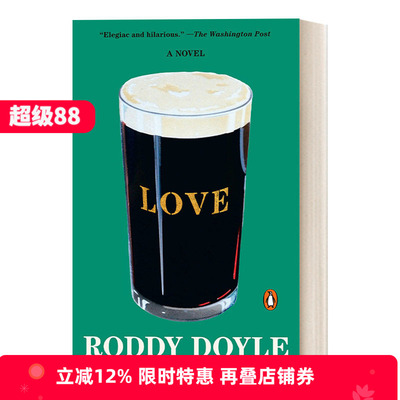 英文原版 Love 爱 布克奖得主Roddy Doyle 家庭主题友谊小说 英文版 进口英语原版书籍
