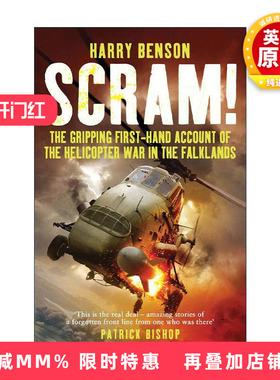 英文原版 Scram! 马岛战争 直升机作战一手记录 Harry Benson 英文版 进口英语原版书籍