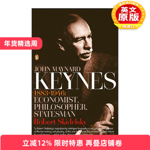 英文原版 John Maynard Keynes 凯恩斯传 Robert Skidelsky罗伯特·斯基德尔斯基英文版 进口英语原版书籍