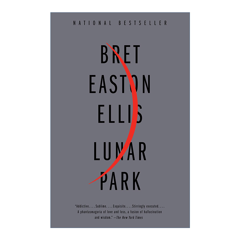 英文原版 Lunar Park月亮公园同名电影原著恐怖讽刺小说美国精神病人作者Bret Easton Ellis英文版进口英语原版书籍