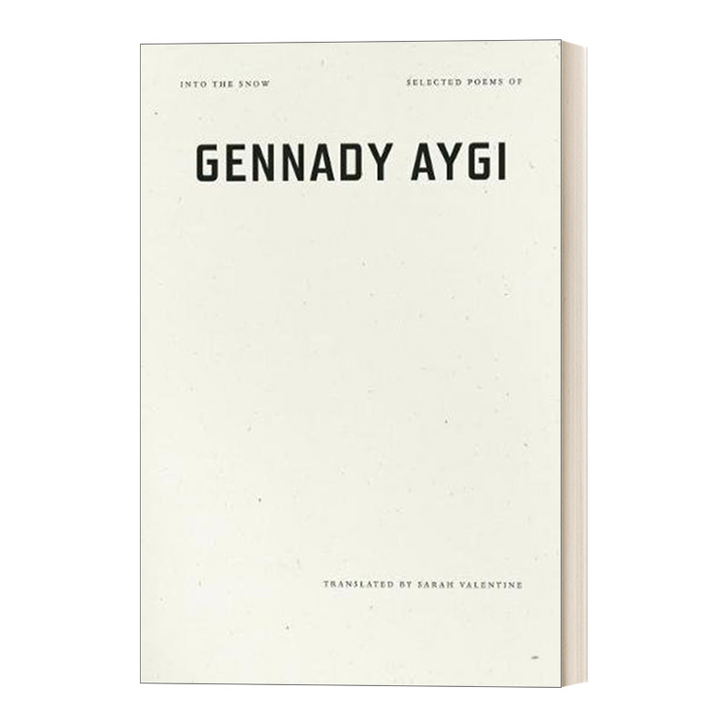 英文原版 Into the Snow: Selected Poems of Gennady Aygi 风雪中 俄罗斯诗人根纳季·艾基诗选 俄罗斯文学 英文版 进口英语书籍