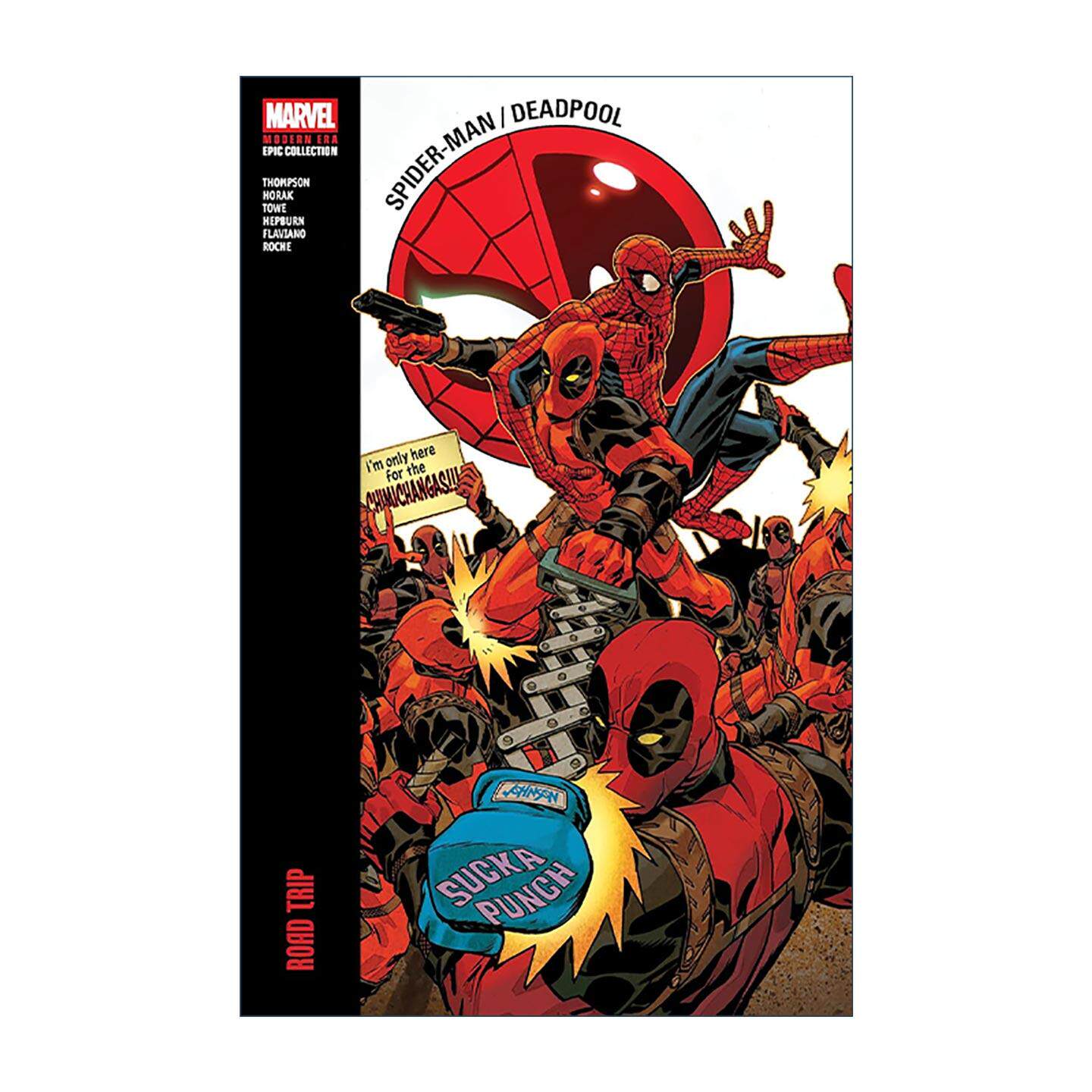 英文原版 Spider-Man/Deadpool Modern Era Epic Collection Road Trip 蜘蛛侠/死侍现代史诗珍藏集 英文版 进口英语原版书籍