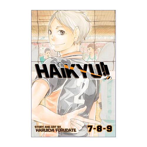 英文原版 Haikyu!! (3-in-1 Edition) Vol. 3 排球少年3合1卷三 英文版 进口英语原版书籍