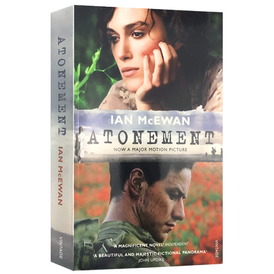 赎罪 英文原版书 Atonement 世界反法西斯战争 伊恩麦克尤恩 Ian McEwan 文学经典 英文版同名电影原著小说 进口书籍正版