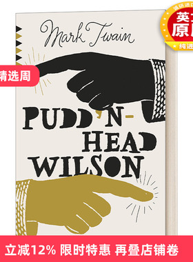 英文原版小说 Pudd'nhead Wilson Vintage Classics 傻瓜威尔逊 英文版 进口英语原版书籍
