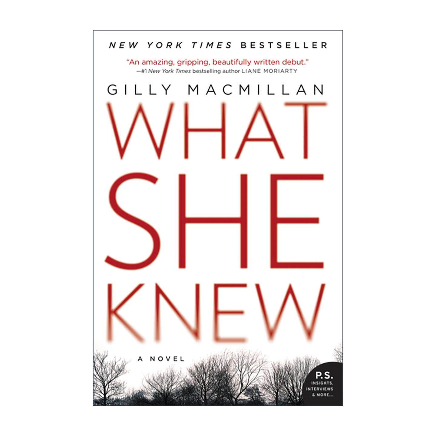 英文原版 What She Knew 她所知的真相 警探吉姆克莱莫系列 吉利·麦米伦 英文版 进口英语原版书籍
