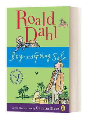 英文原版 Boy and Going Solo 好小子和独闯天下2本合集 罗尔德达尔 英文版 进口英语原版书籍儿童全英语书