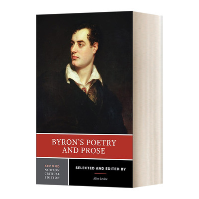 英文原版 Byron's Poetry and Prose 拜伦的诗及散文 诺顿文学解读系列 Norton Critical Editions 英文版 进口英语原版书籍
