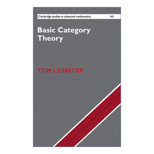 英文原版 Basic Category Theory 基本范畴论 剑桥高等数学研究系列 精装 英文版 进口英语原版书籍