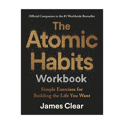 英文原版 The Atomic Habits Workbook 原子习惯工作簿 实践指南 James Clear 英文版 进口英语原版书籍