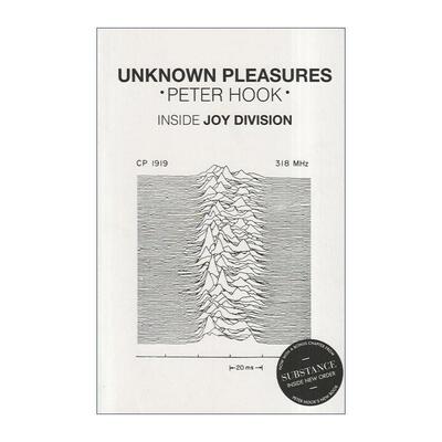 英文原版 Unknown Pleasures 未知的快乐 彼得·胡克传记 英国摇滚乐队Joy Division同名曲目 英文版 进口英语原版书籍