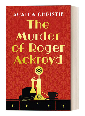 英文原版小说 The Murder Of Roger Ackroyd 罗杰疑案 大侦探波洛系列 阿加莎·克里斯蒂 精装特别封面 英文版 进口英语原版书籍