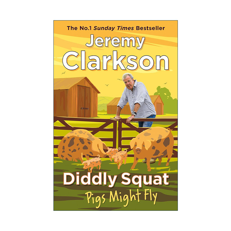 英文原版 Diddly Squat Pigs Might Fly 假装蹲一下3 猪可能会飞 克拉克森的农场 英文版 进口英语原版书籍