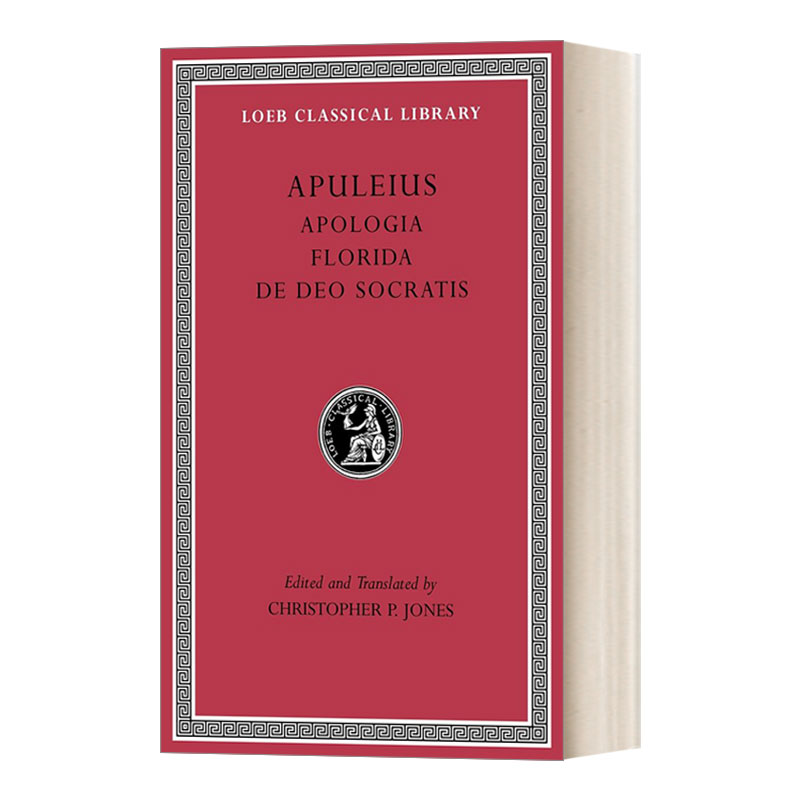 英文原版 Apologia. Florida. De Deo Socratis  阿普莱乌斯Apuleius 辩解 佛罗里达 论苏格拉底的上帝 原文拉英对照版 进口书籍