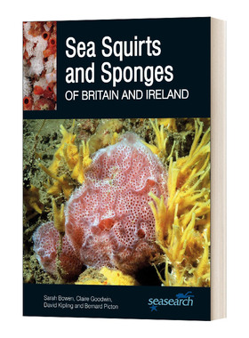 英文原版 Sea Squirts and Sea Sponges of Britain and Ireland 英国和爱尔兰的海鞘和海海绵 英文版 进口英语原版书籍