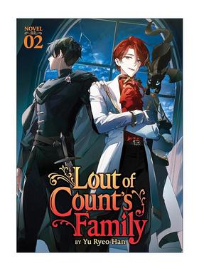 英文原版 Lout of Count's Family Novel Vol.2 成为伯爵家的混混2 同名韩国奇幻冒险漫画轻小说 Yu Ryeo-Han 进口英语原版书籍
