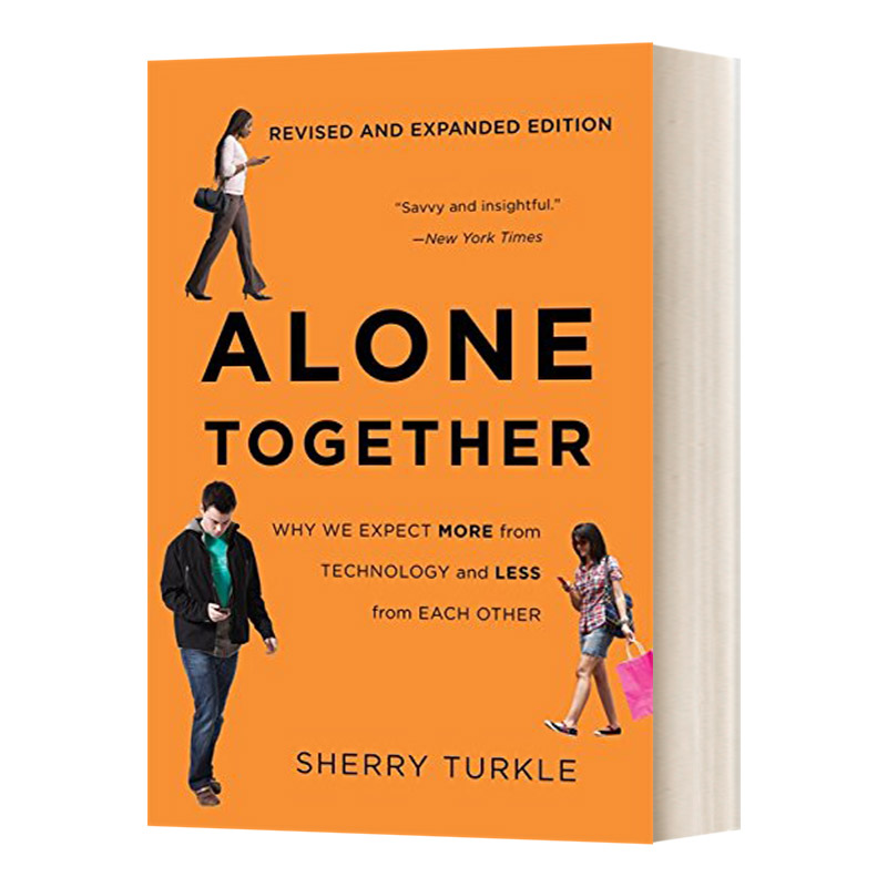 英文原版 alone together 群体性孤独 英文版 进口英语原版书籍