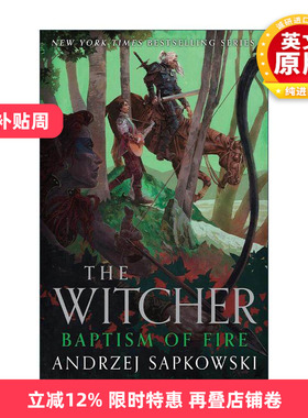 英文原版 Baptism of Fire 火的洗礼 巫师猎魔人3 网飞美剧原著奇幻小说精装收藏版 The Witcher 英文版 进口英语原版书籍
