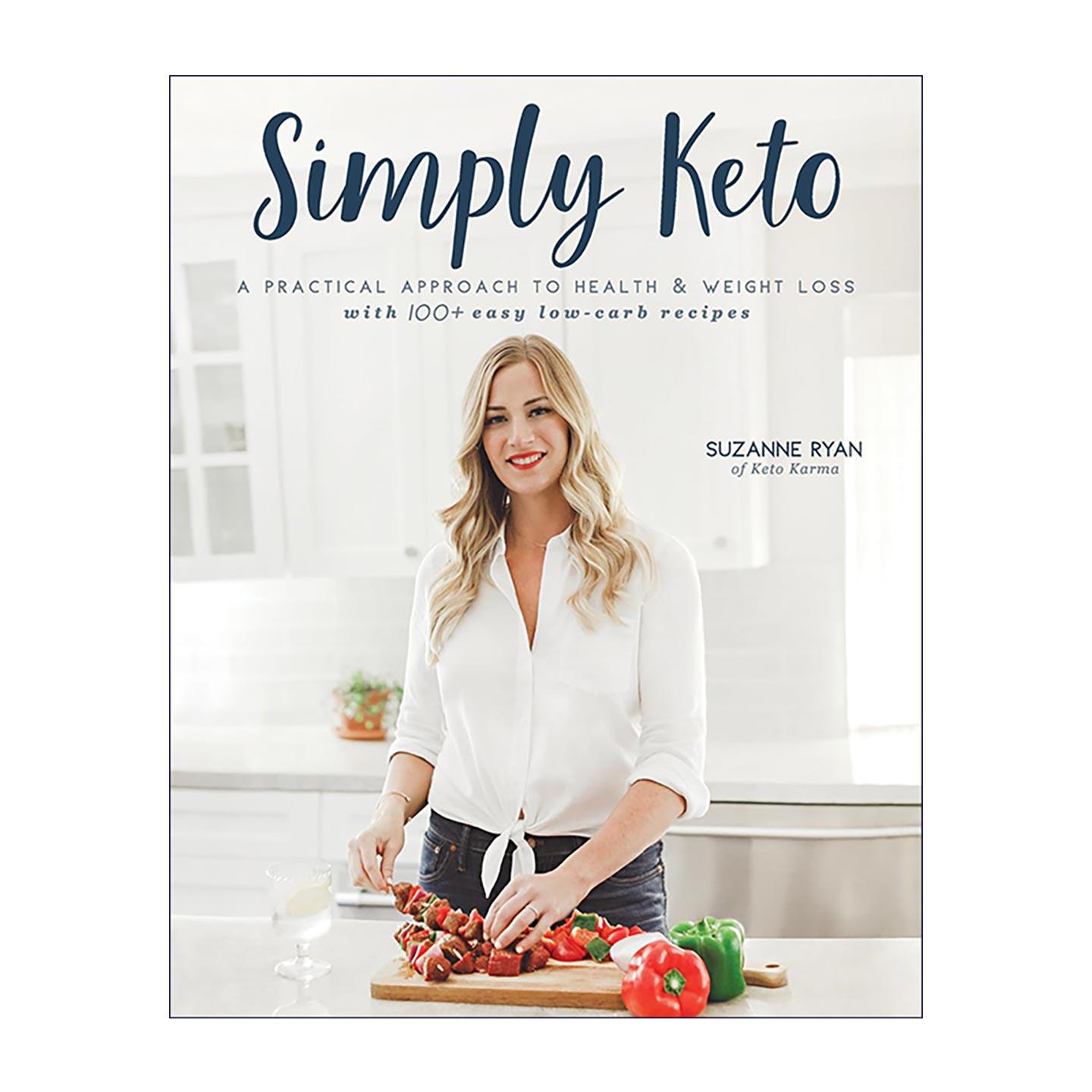 英文原版 Simply Keto 极简生酮饮食指南 健康减脂轻食全书 100道简易低碳食谱 英文版 进口英语原版书籍